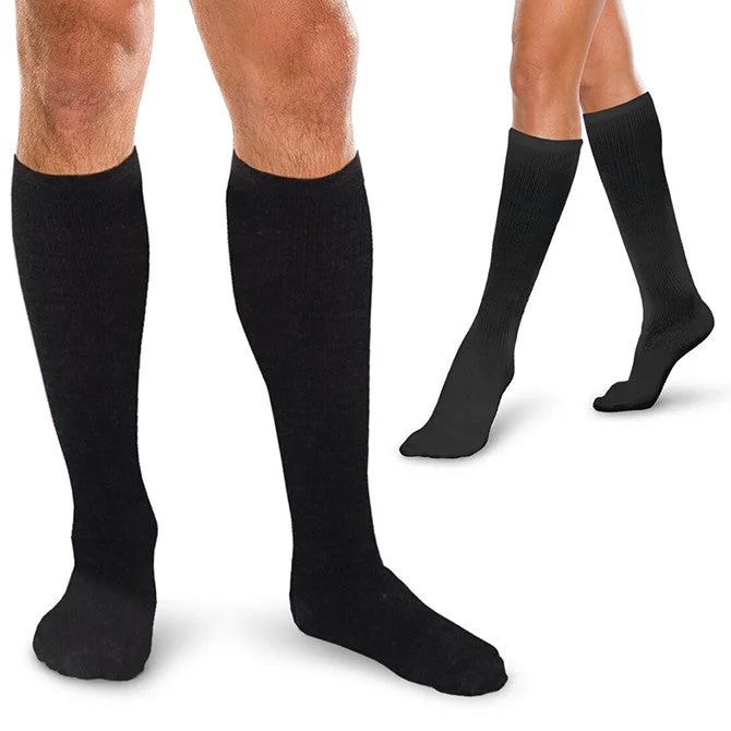 Weekend Offers That Impress Therafirm Core-Spun Knee High Casual Socks - 30-40 mmHg