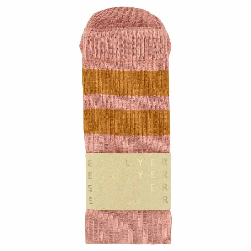 Weekend Offers That Thrill Unisex Tube Socks - Pink / Pumpkin