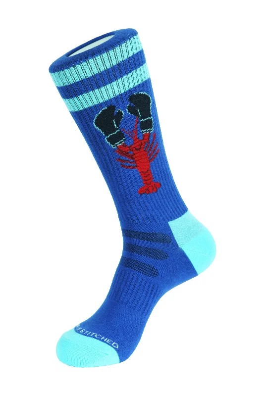 Weekend Discounts You Deserve LOBSTER MASCOT ATHLETIC SOCKS