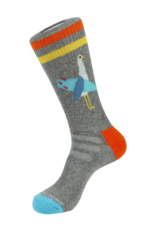 Make Your Weekend Count with Savings SEAGULL SURFING MASCOT ATHLETIC SOCKS
