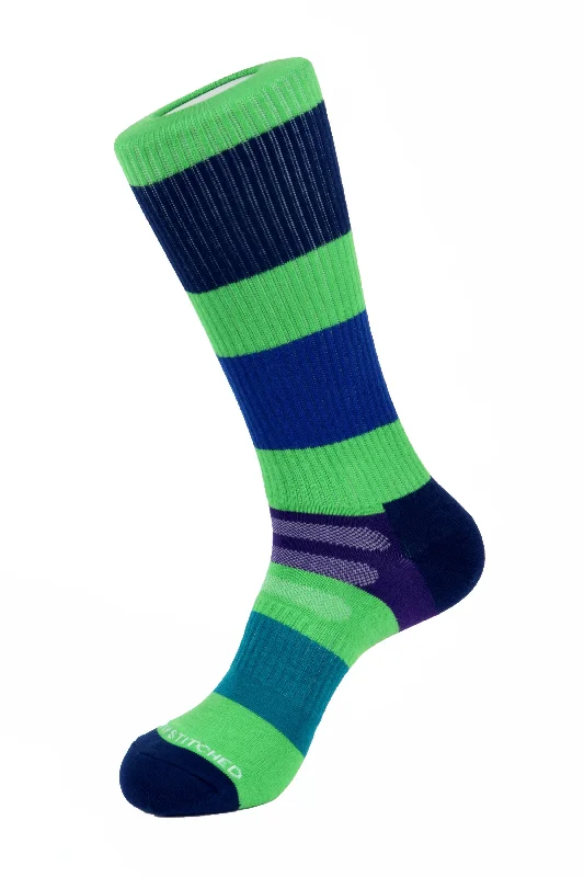 Super Bargain THICK STRIPE ATHLETIC SOCKS