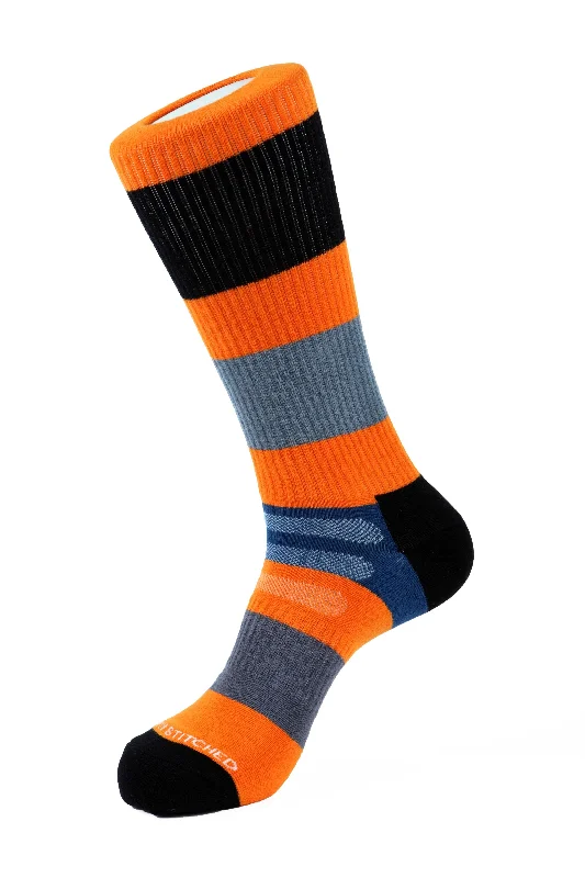 Savings Galore THICK STRIPE ATHLETIC SOCKS