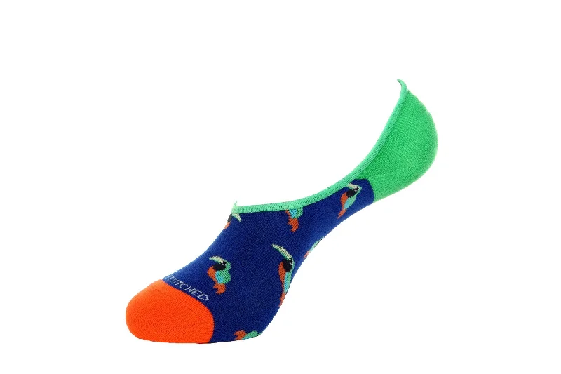 Big Savings Toucan -No Show Sock