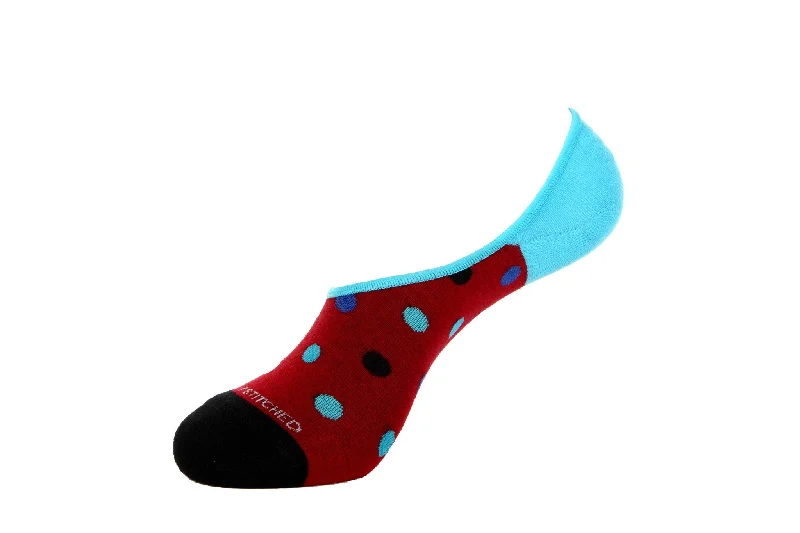 Weekend Savings Spectacular Rainbow Circle- no show Sock