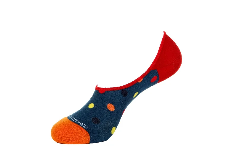 Weekend Bargains to Indulge In Rainbow Circle- no show Sock