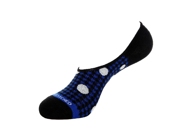 Weekend Specials to Delight Herringbone Dot- no show Sock
