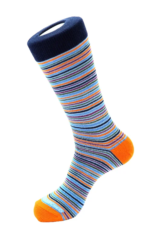 Light Blue/Orange/Purple/Blue