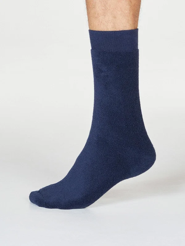 Reduced Rates Walker Socks - Navy Blue