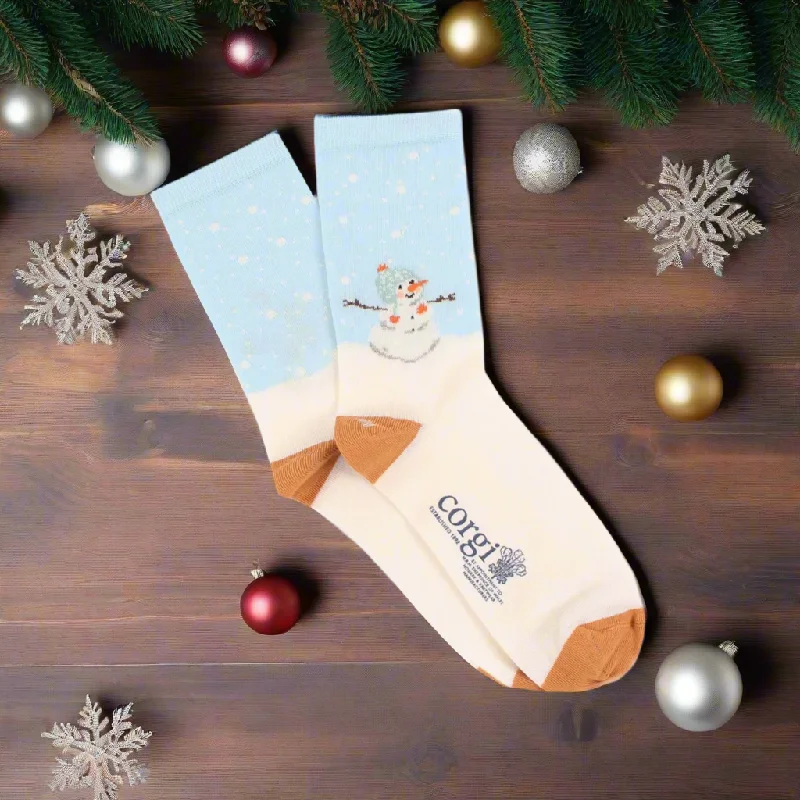 Weekend Savings Extravaganza Women's Snowman Cotton Socks