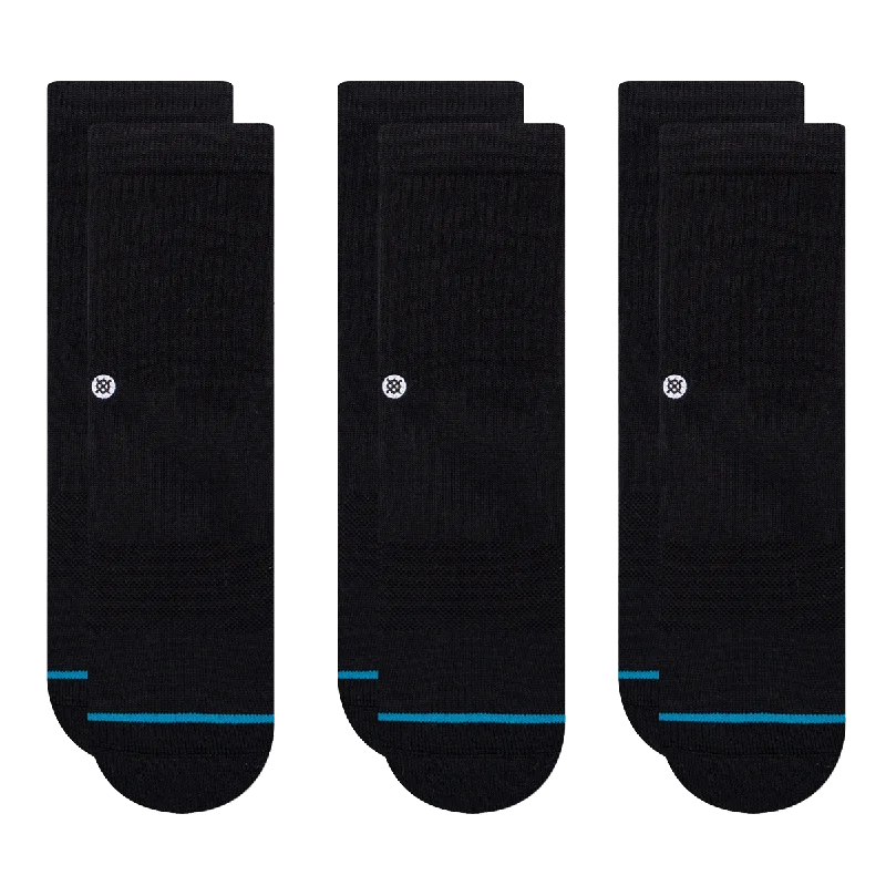 Instant Deal Youth Icon Crew Socks 3 Pack